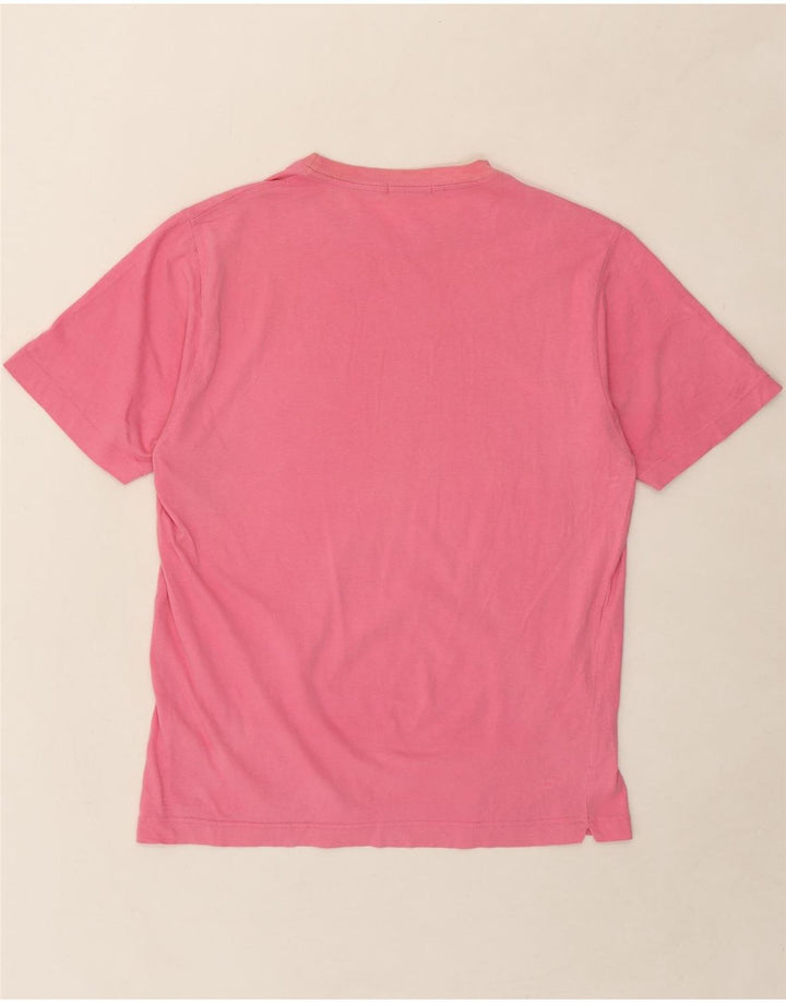 MARINA YACHTING Mens T-Shirt Top Medium Pink Vintage Marina Yachting and Second-Hand Marina Yachting from Messina Hembry 