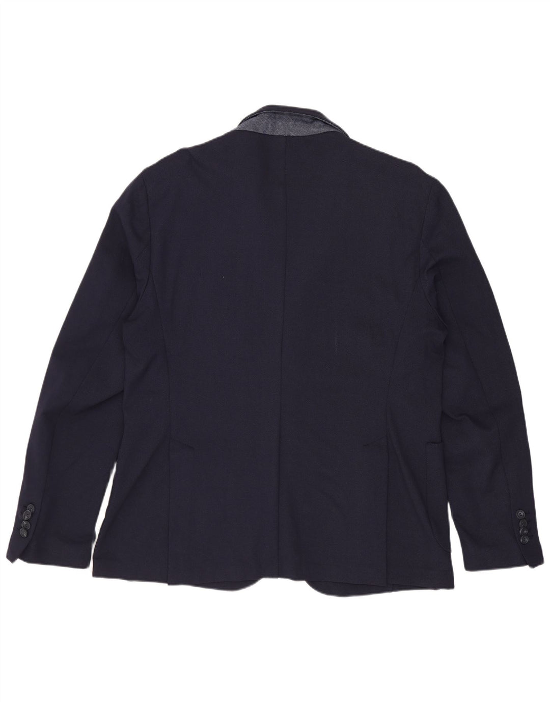 Giacca Blazer da Uomo a 2 Bottoni Armata Di Mare IT 54 2XL Viscosa Blu Navy