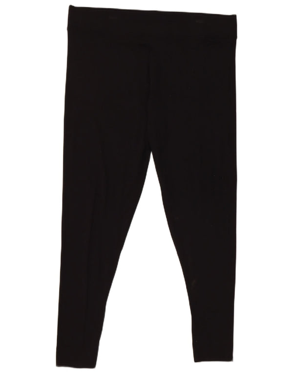 Leggings da donna Marks & Spencer UK 18 XL viscosa nera