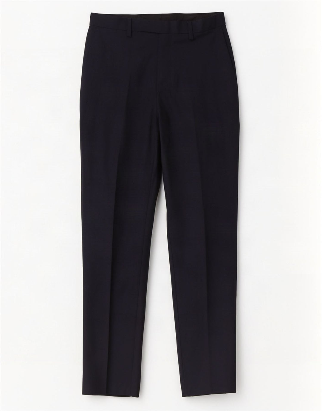 Pantaloni casual slim fit da uomo Marks & Spencer W30 L31 poliestere blu navy