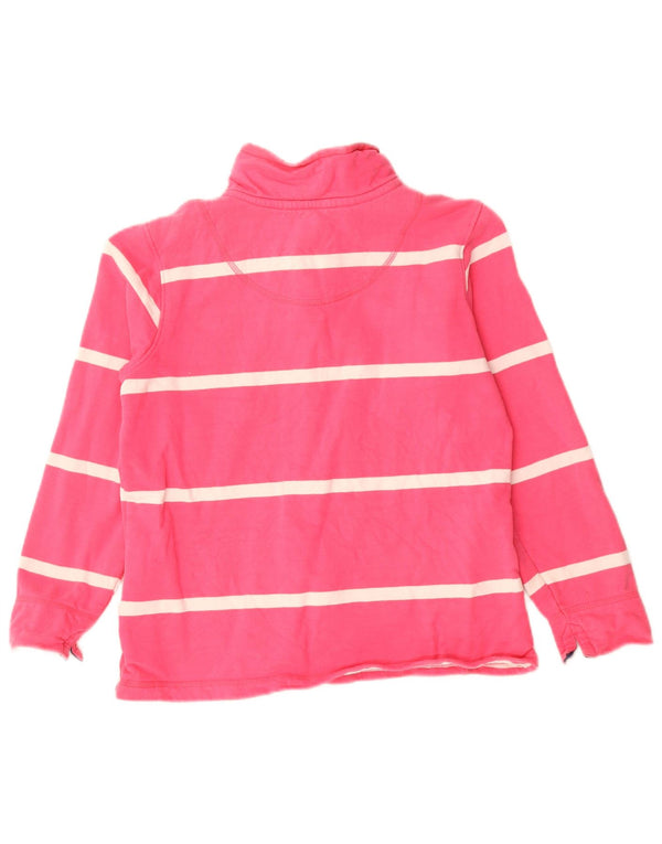 Crew Clothing Felpa oversize da donna Maglione UK 10 Small Pink Striped