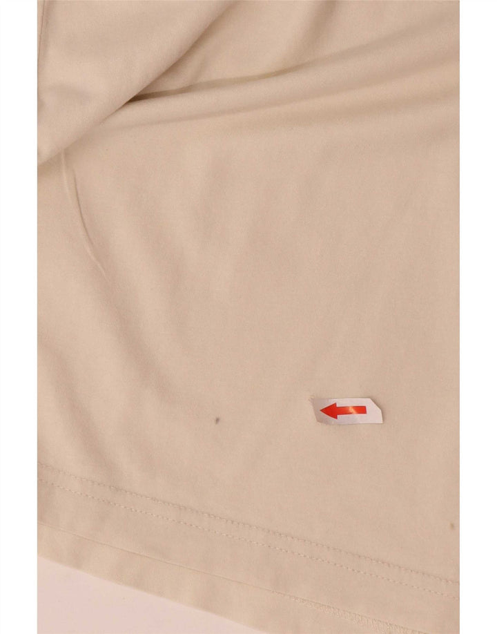 T-shirt grafica da uomo Champion Top grande in cotone bianco