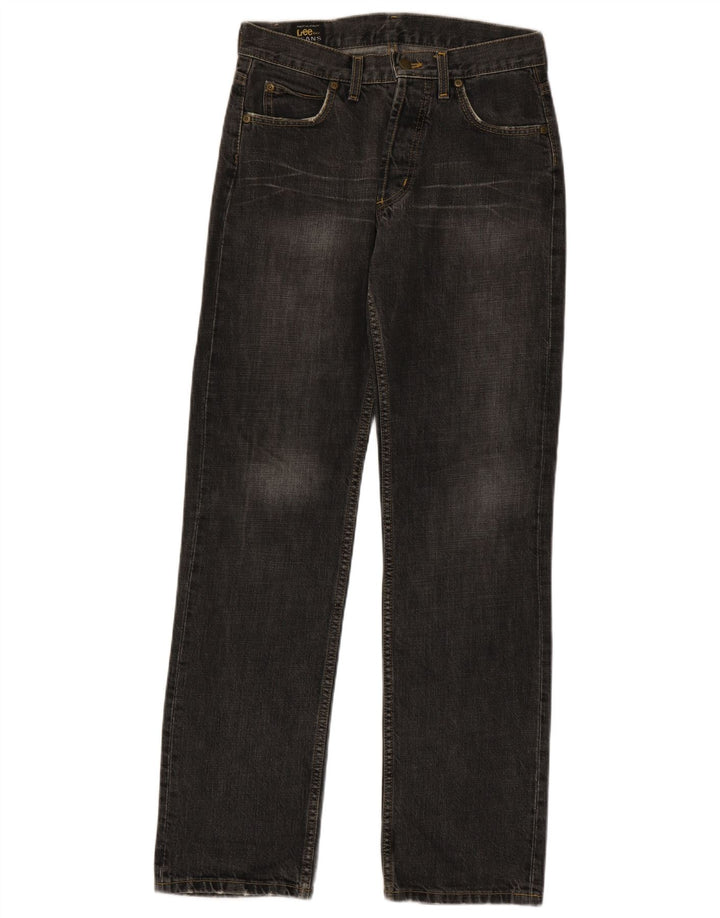 Jeans dritti da uomo Lee W29 L32 cotone grigio