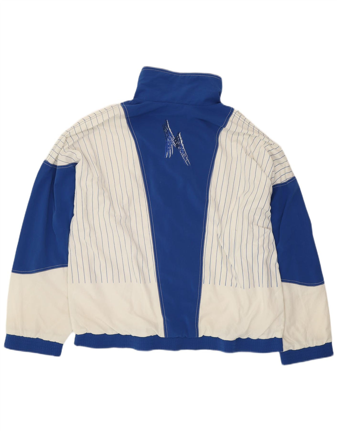 Giacca da ginnastica grafica da uomo LOTTO UK 42/44 XL White Colourblock