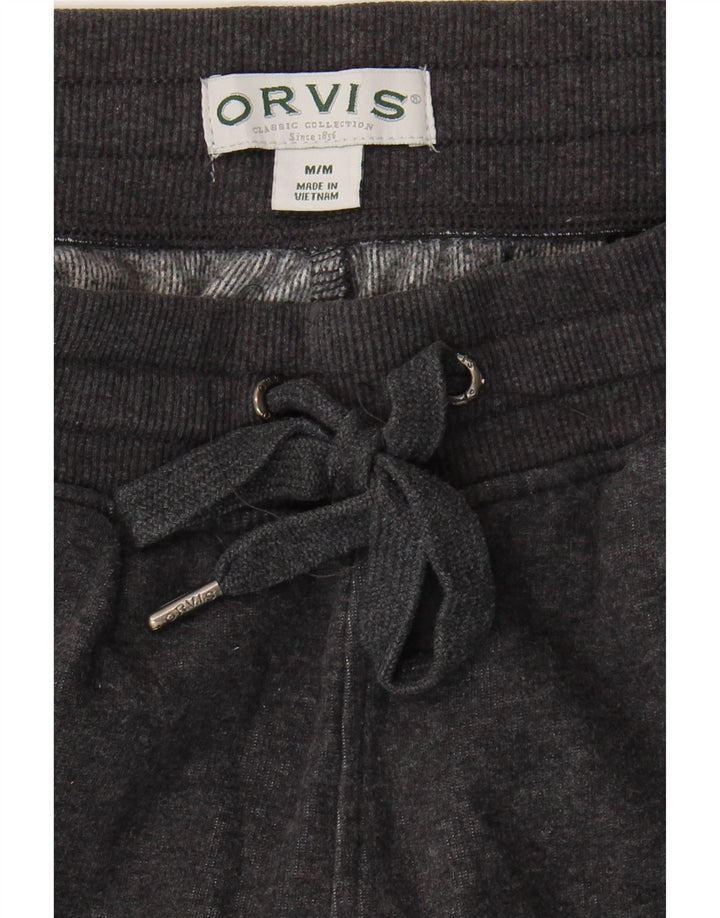 ORVIS Mens Tracksuit Trousers Joggers Medium  Grey Polyester Vintage Orvis and Second-Hand Orvis from Messina Hembry 