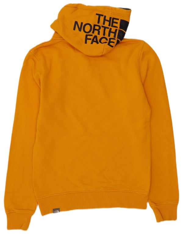 Felpa con cappuccio grafica da uomo The North Face XS in cotone giallo