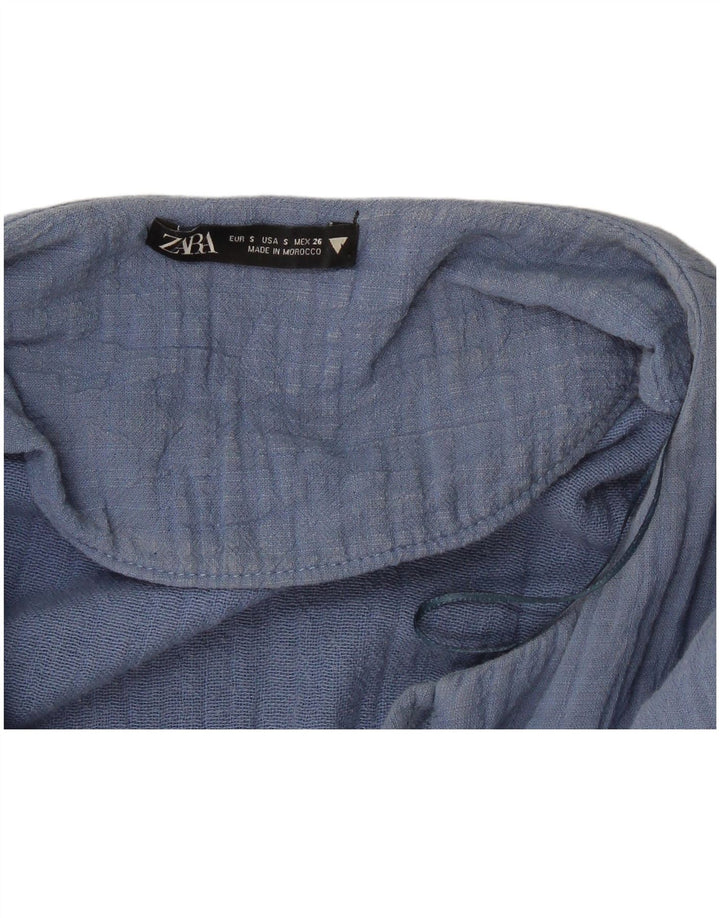 Tutina oversize da donna Zara UK 10 piccola blu