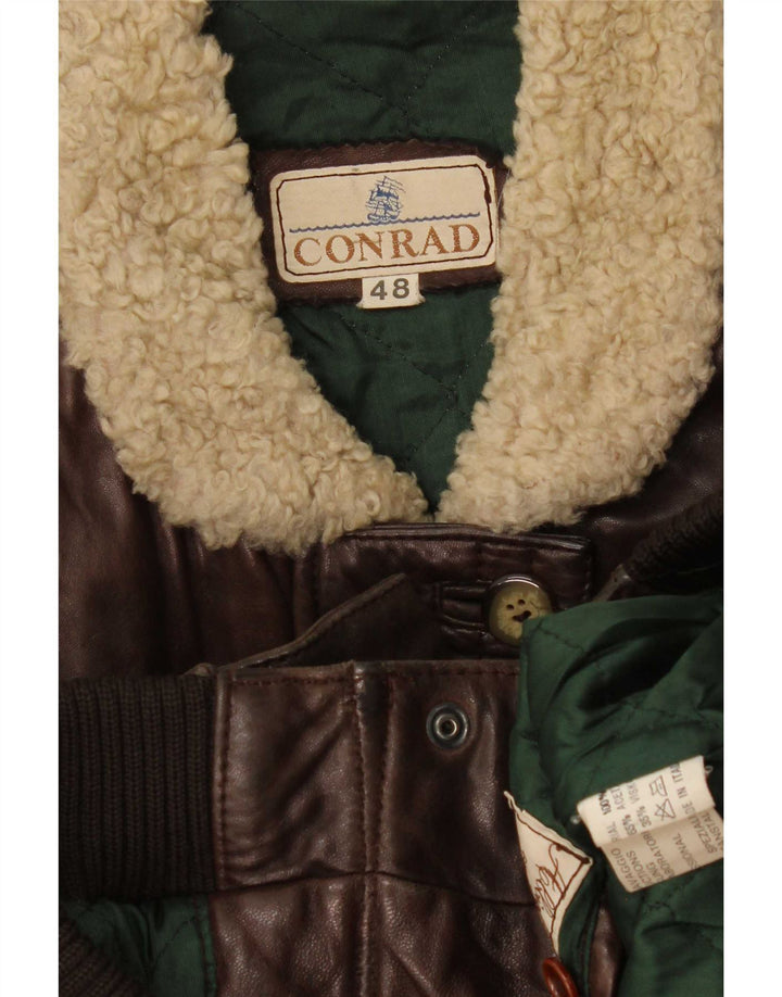 Giacca in pelle da donna Conrad IT 48 XL Marrone