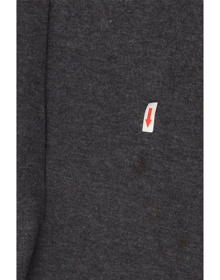 Maglione maglione girocollo da uomo Fred Perry 2XL lana grigia