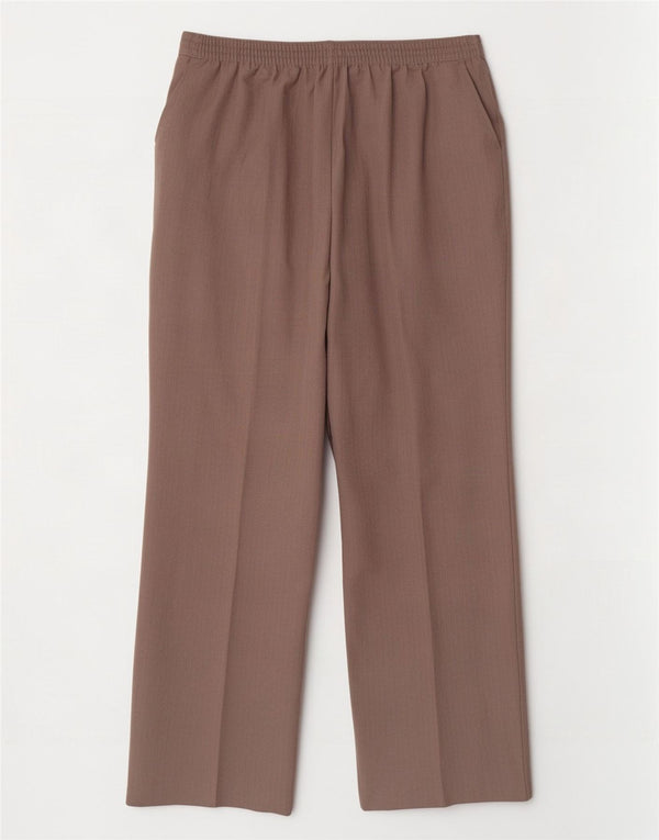 Pantaloni corti da donna Marks & Spencer UK 14 Large W34 L26 Marrone