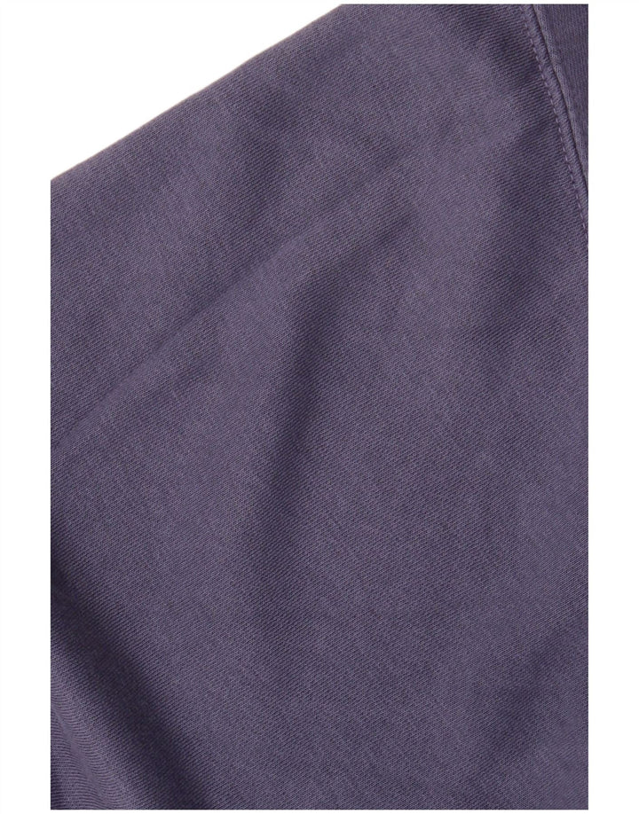 Felpa con cappuccio da uomo Nike Large in cotone blu navy