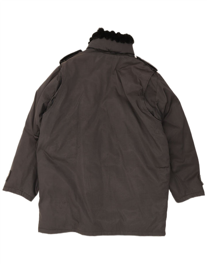Giacca Parka da uomo Blumarine UK 40 Large Nera