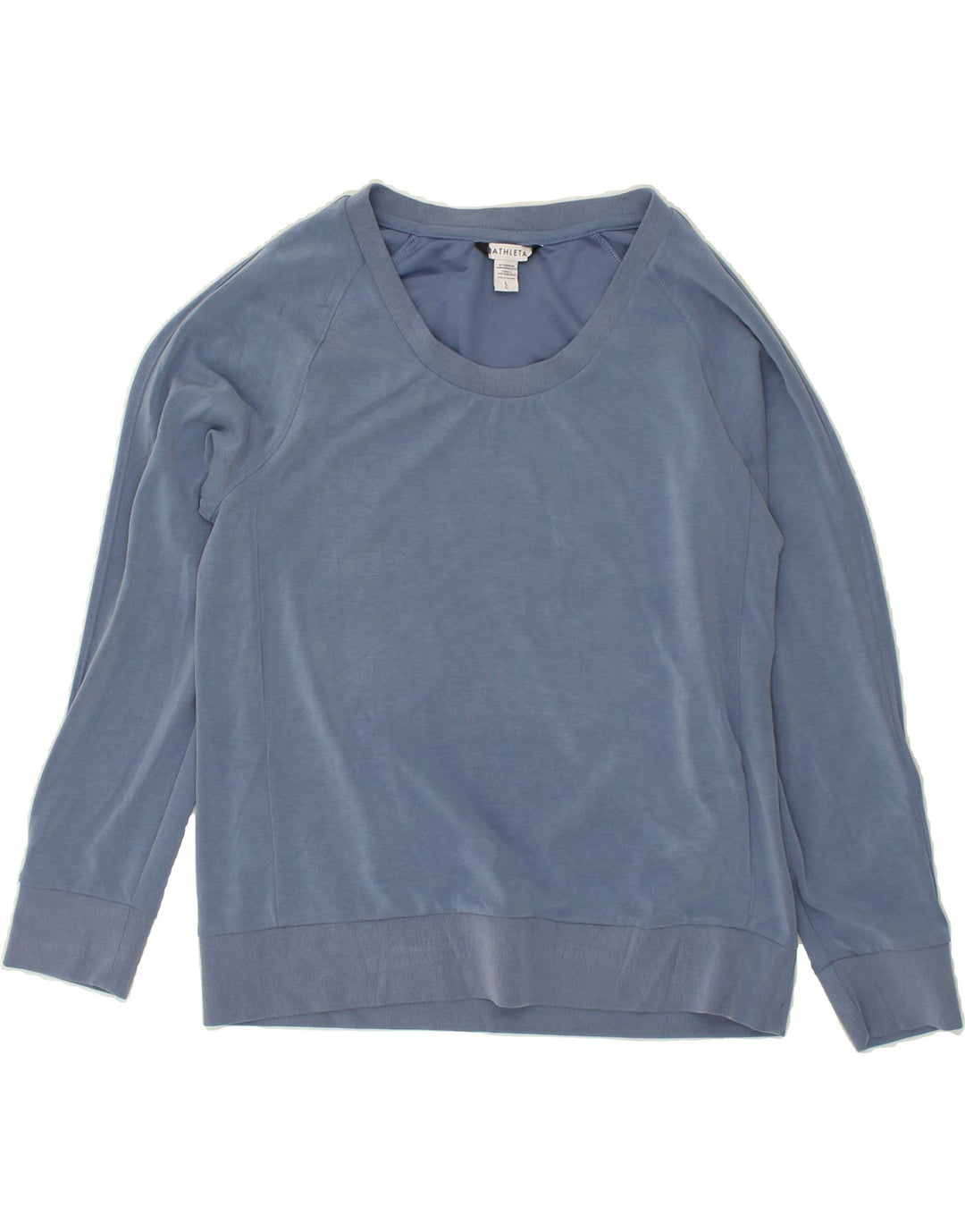 ATHLETA Womens Sweatshirt Jumper UK 16 Large Blue Polyacrylic Vintage Athleta and Second-Hand Athleta from Messina Hembry 