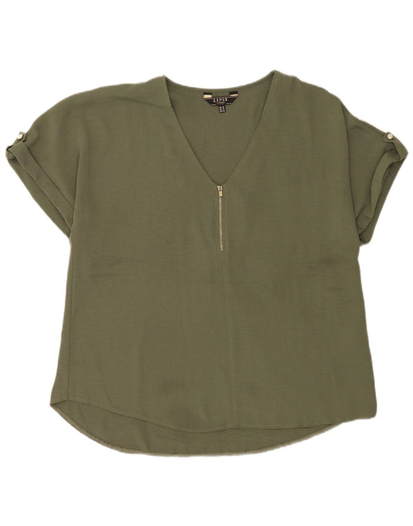 Camicetta oversize da donna Lipsy Top UK 16 Large Verde Poliestere