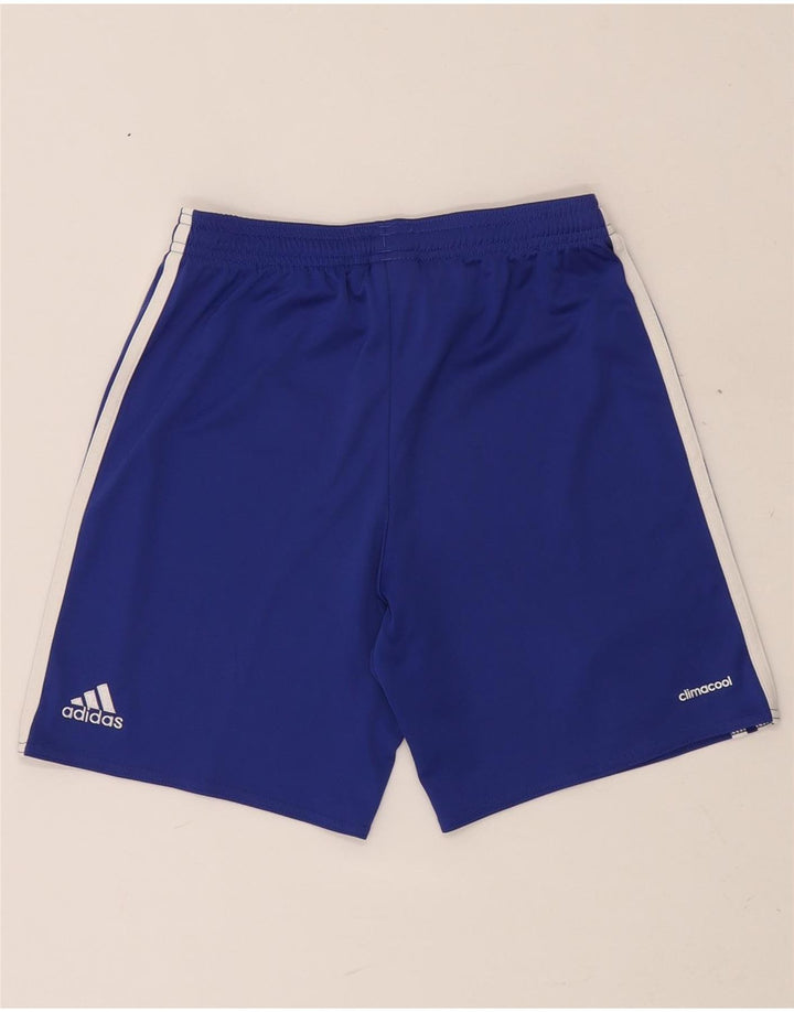 Pantaloncini sportivi grafici ADIDAS Chelsea FC da ragazzo 11-12 anni in poliestere blu