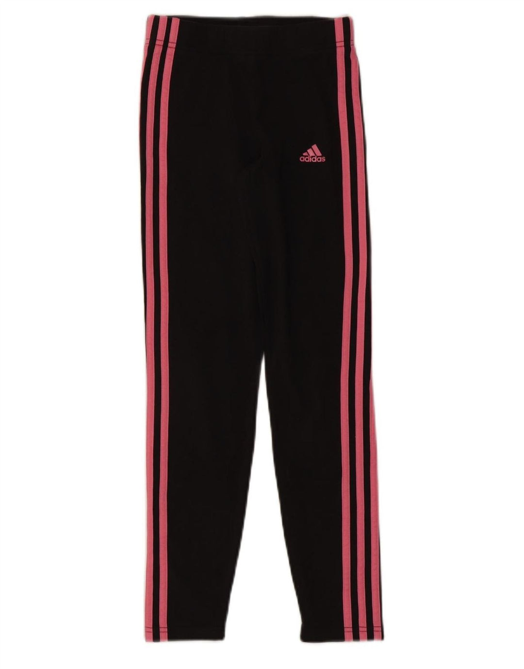 Leggings ADIDAS Bambina 11-12 Anni Cotone Nero