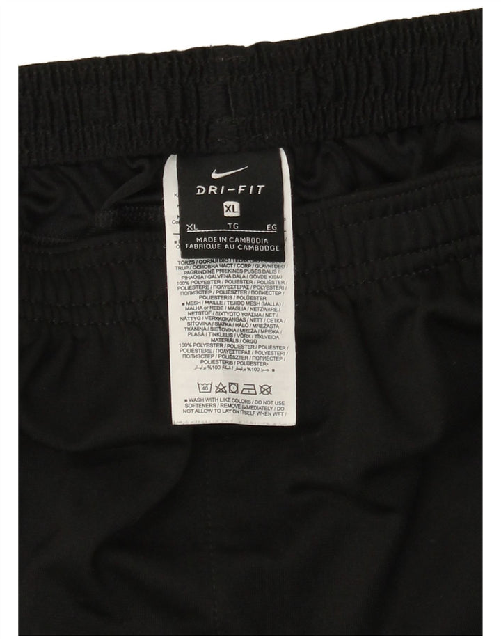 Pantaloni da tuta NIKE Dri Fit da uomo XL poliestere nero