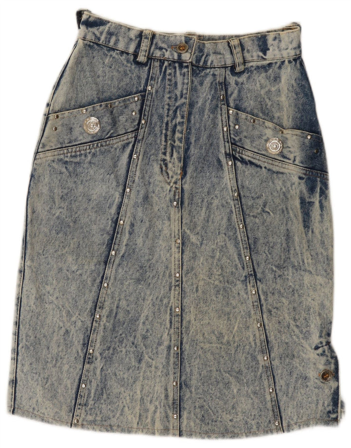 Gonna in denim da donna Magia media W28 blu