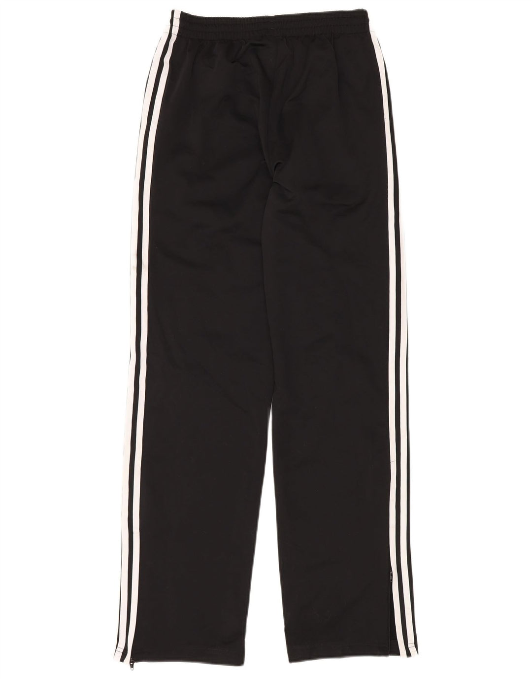 Pantaloni della tuta da donna Adidas UK 10 piccoli poliestere nero