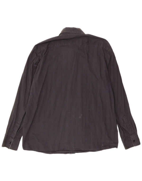 Camicia da uomo Levi's XL in cotone grigio