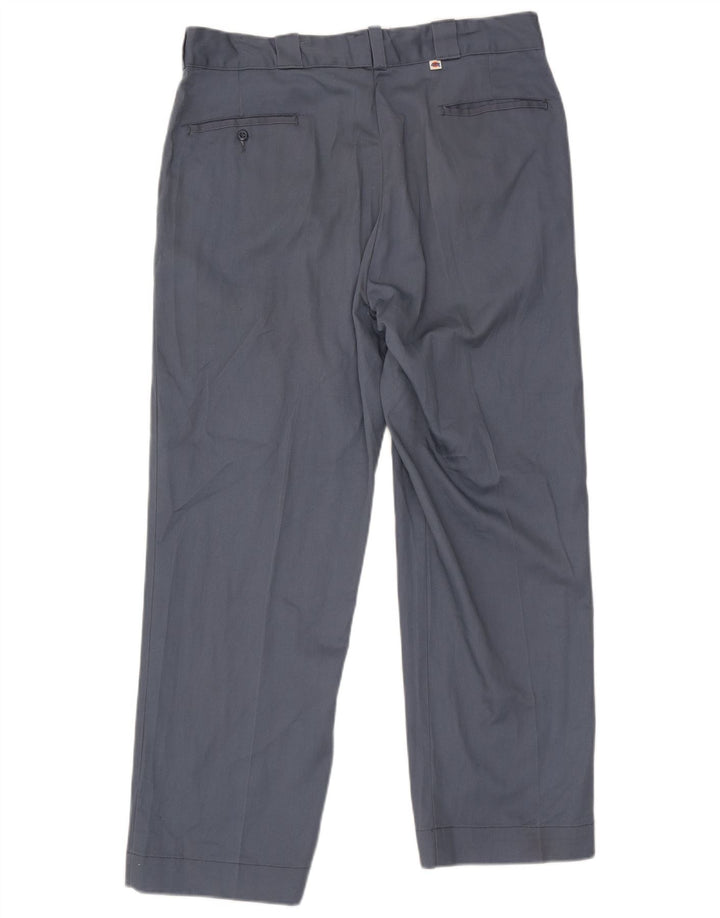 Pantaloni cargo dritti da uomo Dickies W38 L29 poliestere grigio