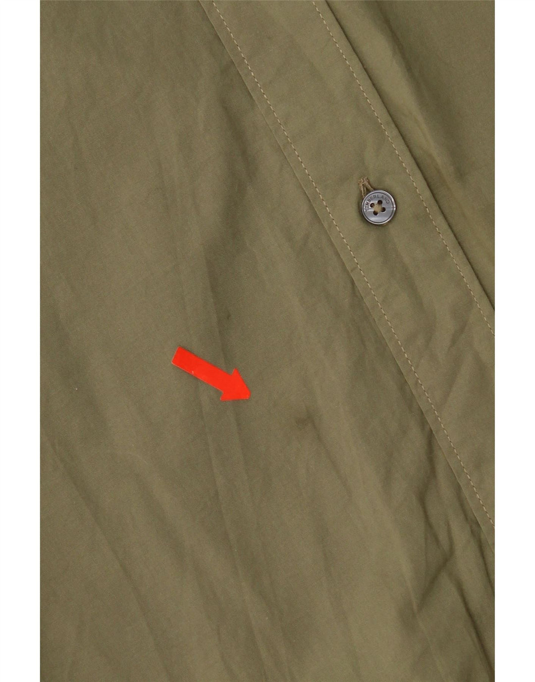 Camicia Timberland da uomo vestibilità regolare 2XL cotone kaki