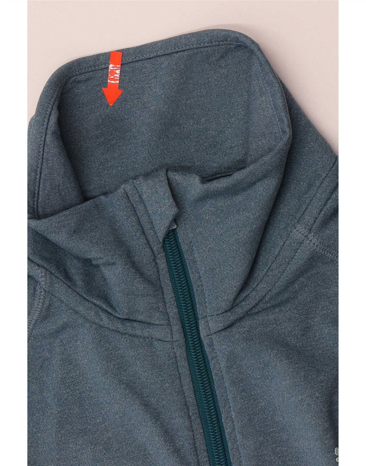 Giacca da tuta da donna Puma UK 8 Small Blu Colourblock Poliestere