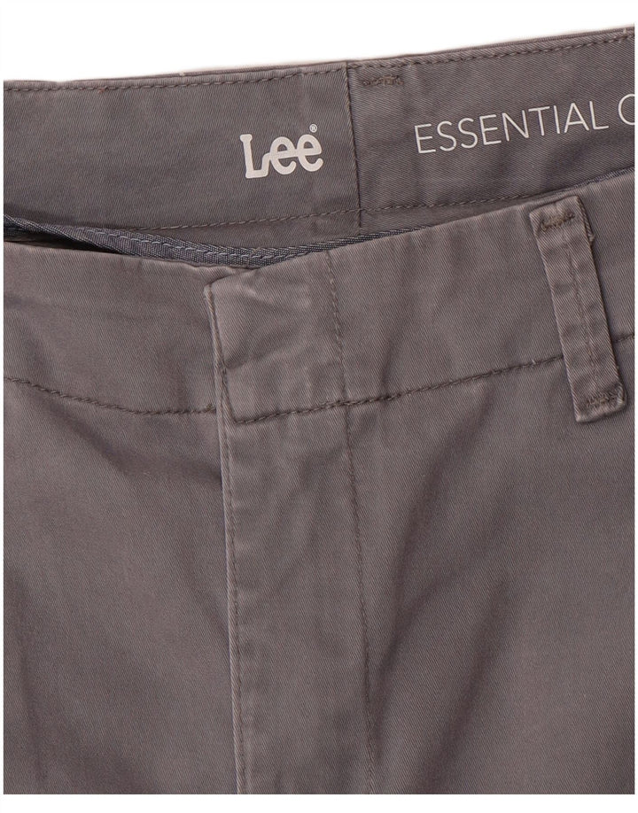 Pantaloni chino dritti da donna LEE W34 L29 Grigi