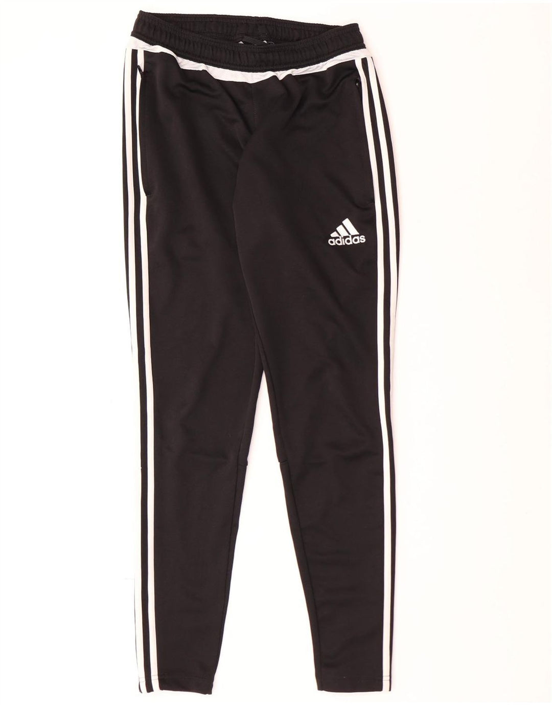 Pantaloni da tuta ADIDAS Climacool da uomo piccoli in poliestere nero