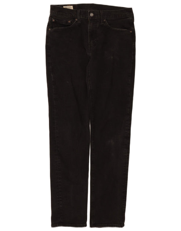 Levi's Mens 511 Slim Jeans W31 L32 Black Cotton