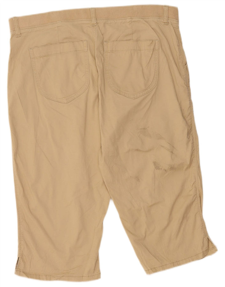 Bermuda da donna a vita alta Lee W36 XL Beige