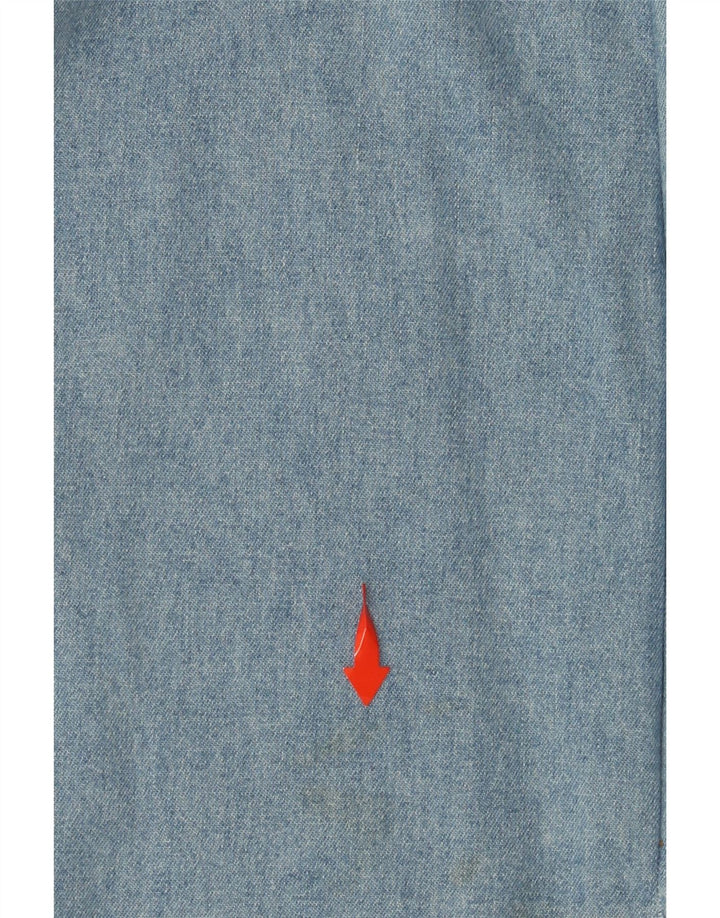 CARRERA Camicia di jeans senza maniche da uomo Taglia 43/44 XL Cotone blu