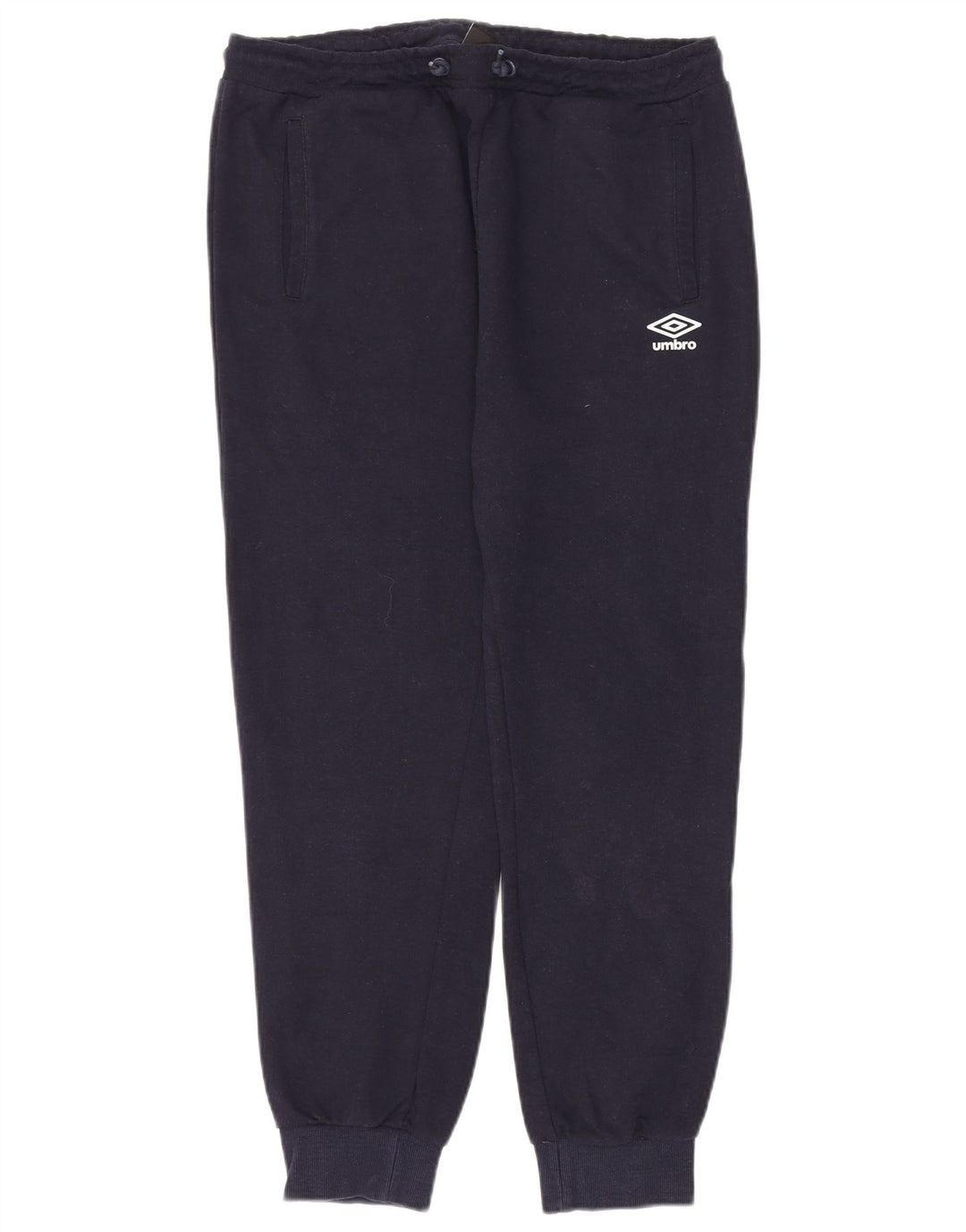 Pantaloni da tuta da uomo Umbro Joggers Large Blu Navy in cotone