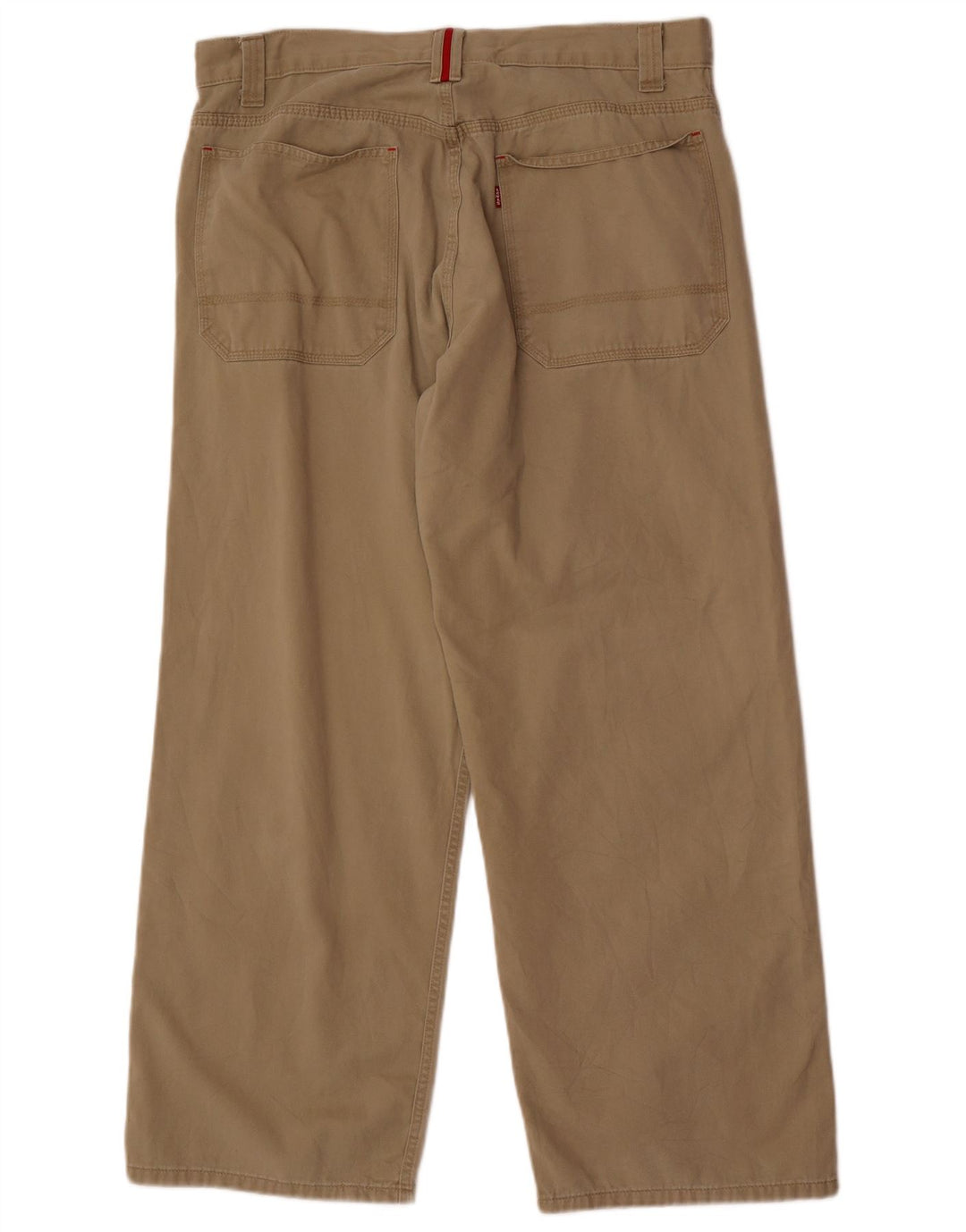 Pantaloni larghi da uomo Levi's W36 L30 in cotone beige