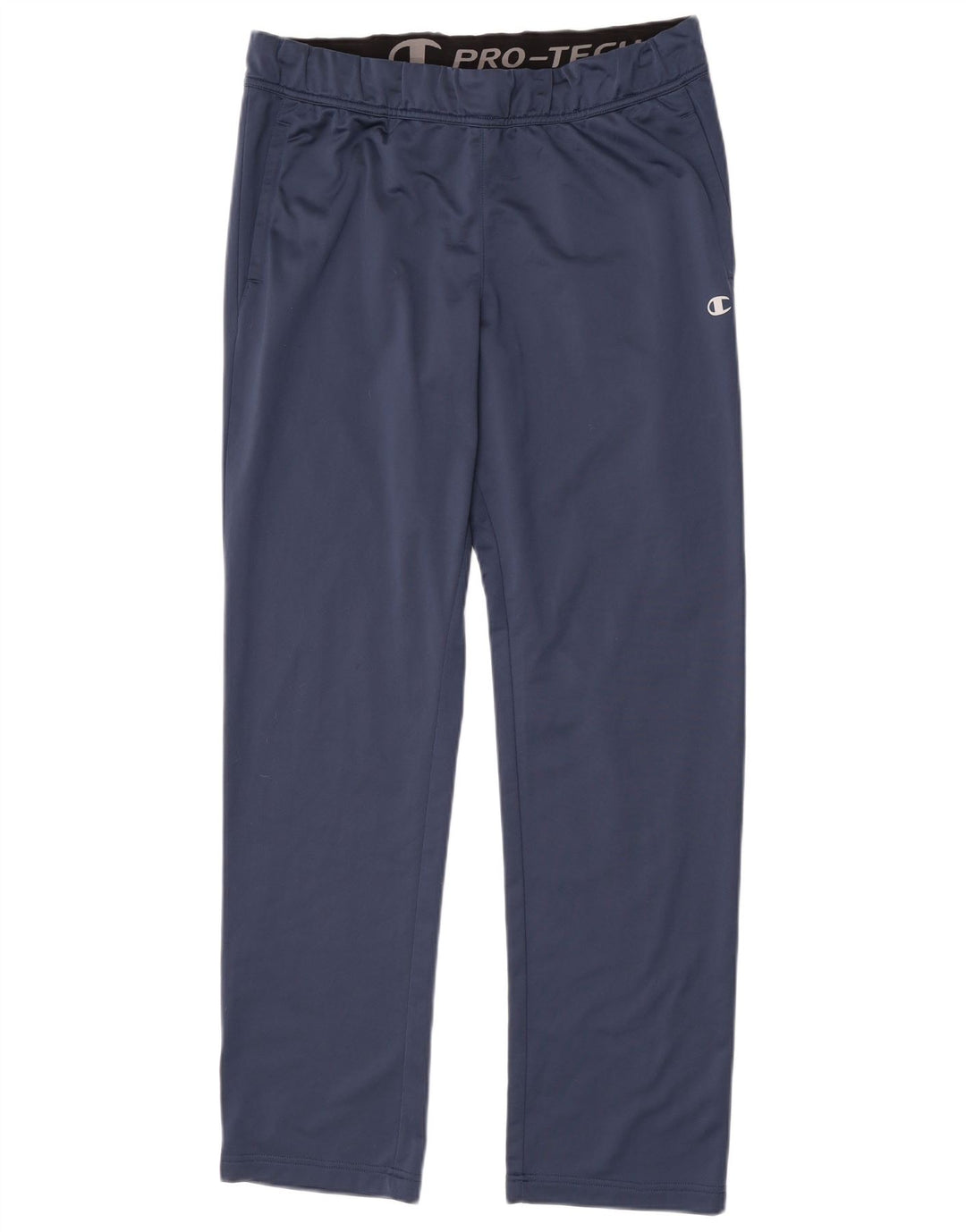 Pantaloni da tuta da uomo dalla vestibilità atletica Champion, grandi in poliestere blu navy