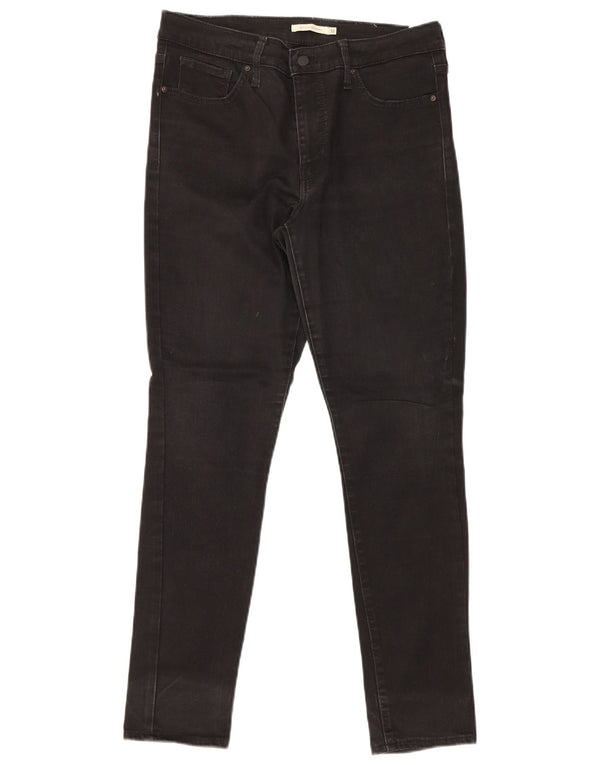 Levi's Donna 311 Shaping Skinny Jeans W32 L31 Cotone Nero