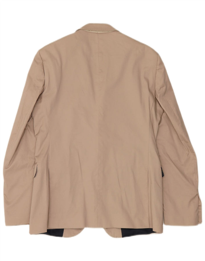 Giacca Blazer 2 Bottoni Uomo Liu Jo IT 48 Cotone Beige Medio