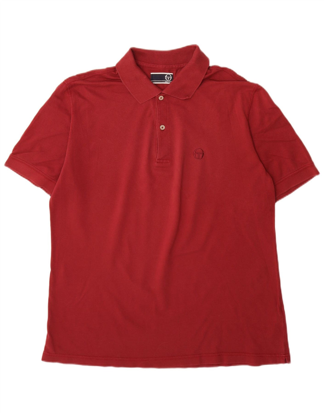 Polo Uomo Sergio Tacchini Grande Bordeaux In Cotone