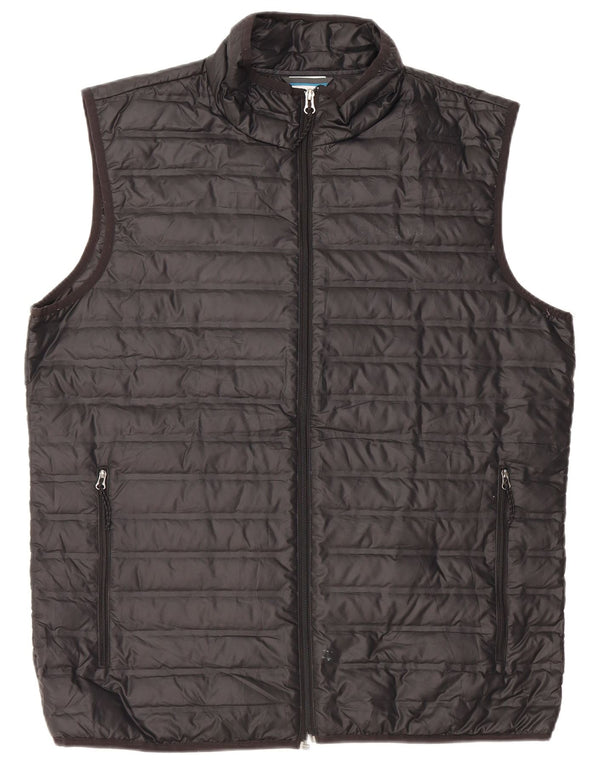 Gilet imbottito da uomo Columbia UK 40 grande poliestere nero