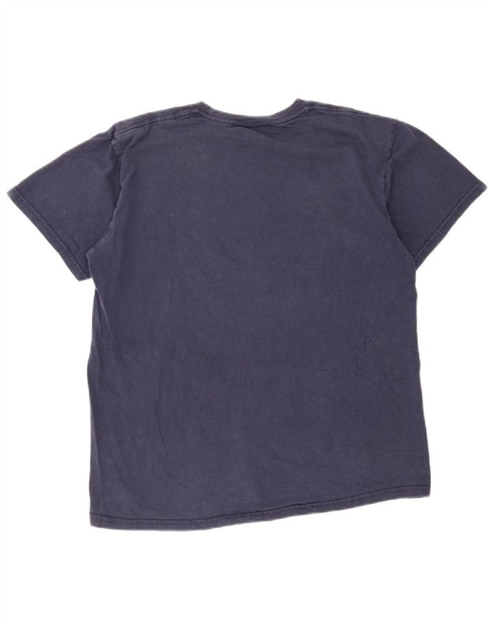 T-shirt da uomo Nike Top in cotone blu navy medio