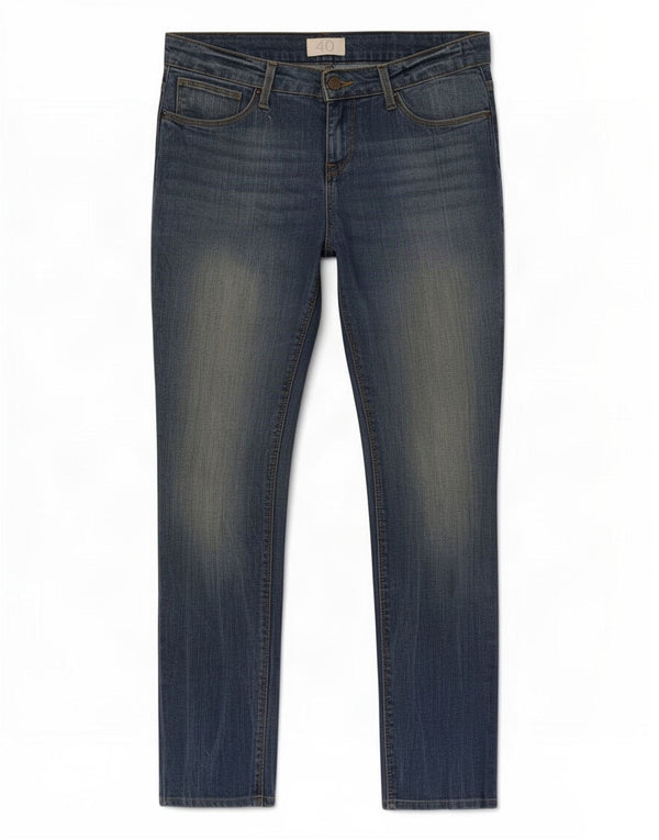 Jeans slim da uomo Zara EU 40 medio W30 L28 blu
