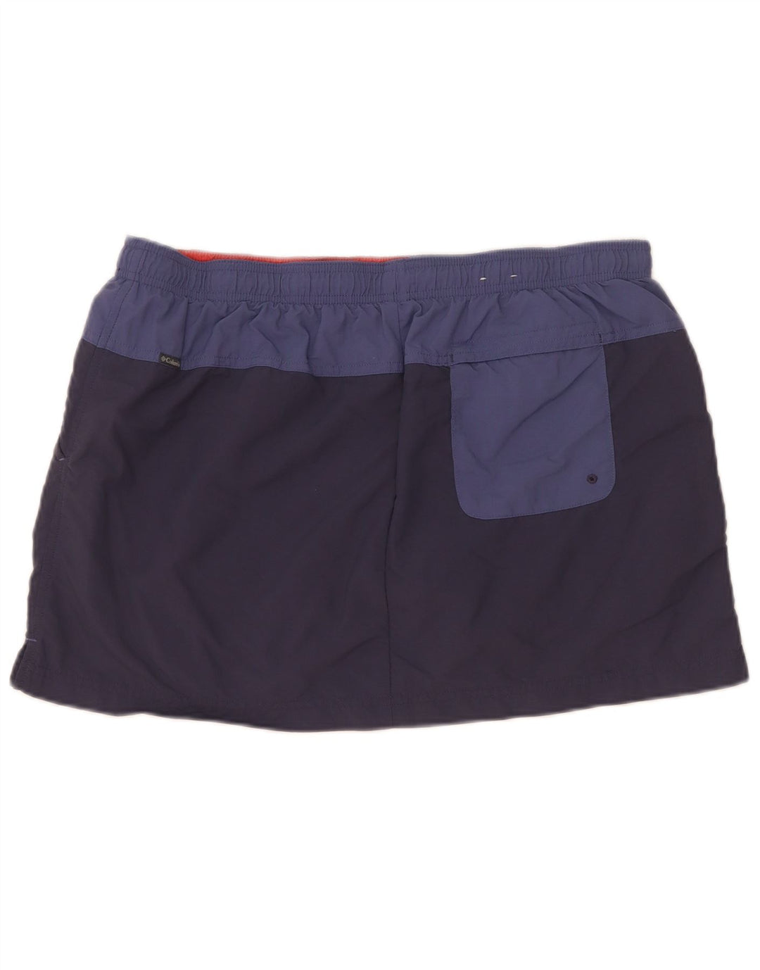 Gonna Columbia da donna UK 14 grande in nylon color block blu navy