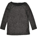 J. CREW Womens Top Long Sleeve UK 10 Small Black Cotton | Vintage J. Crew | Thrift | Second-Hand J. Crew | Used Clothing | Messina Hembry 