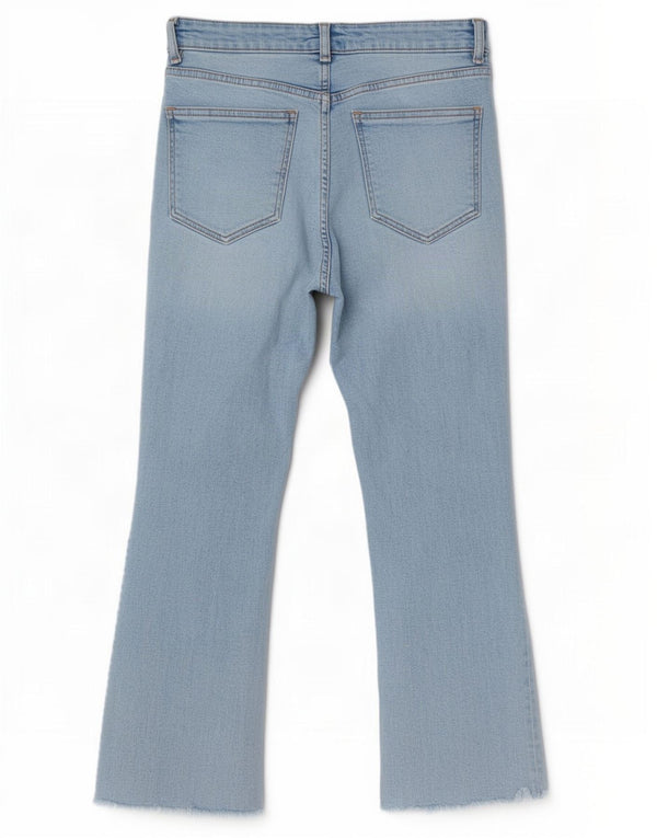 Jeans Bootcut da donna Zara EU 38 Small W28 L25 Blu