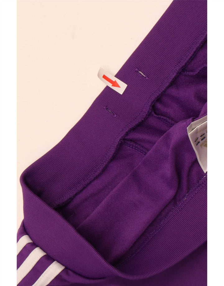 Pantaloni da tuta da donna Adidas UK 8/10 Small Viola Poliestere