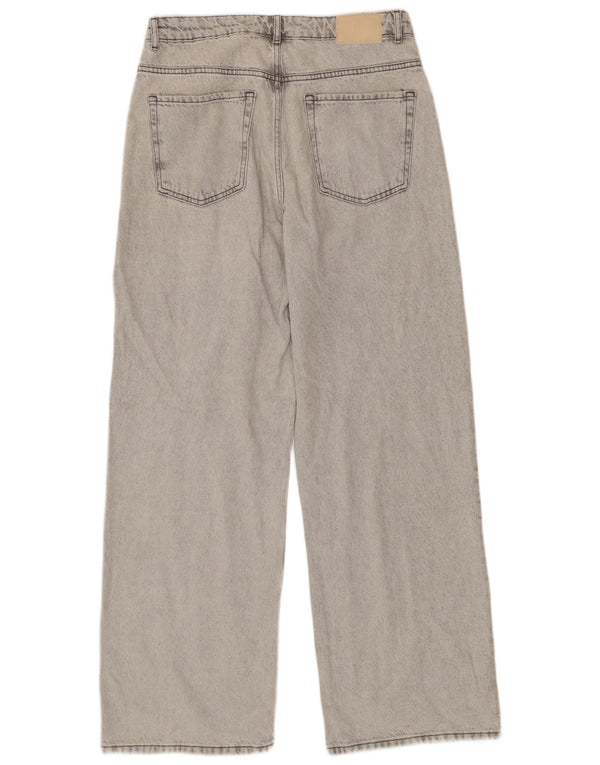 Jeans Zara da donna a gamba larga EU 42 Large W32 L32 Cotone grigio