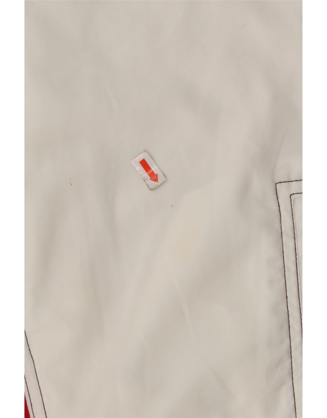 Giacca da tuta da uomo LOTTO UK 36/38 Small Poliestere color block bianco