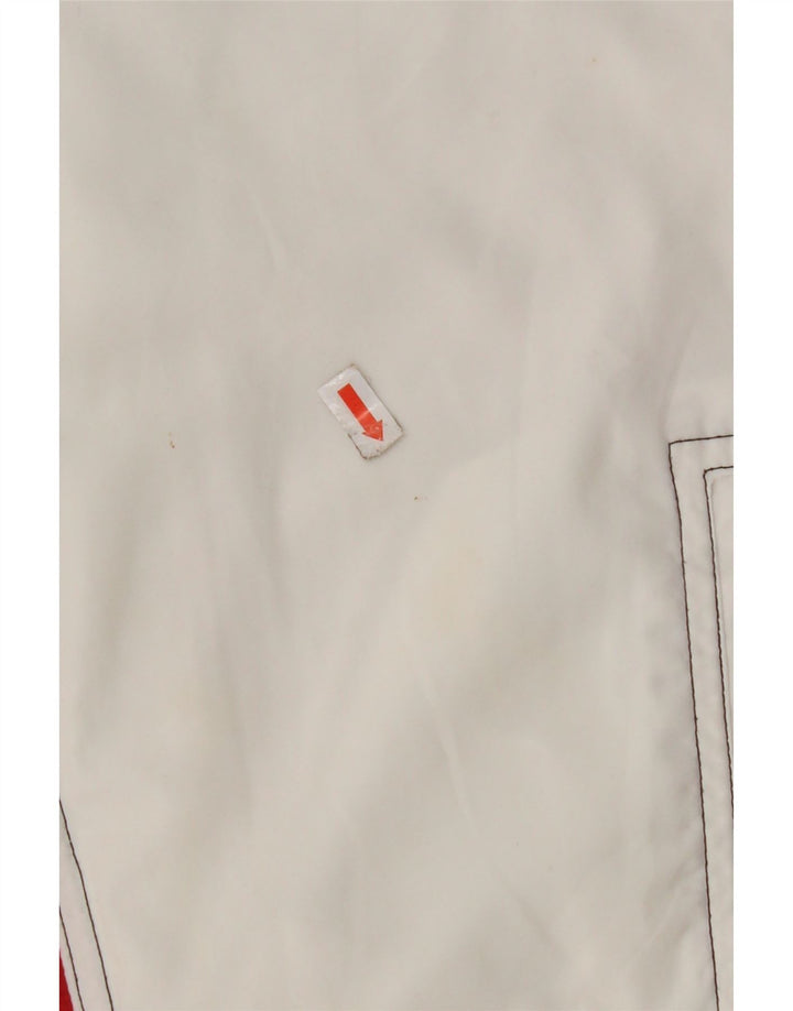 Giacca da tuta da uomo LOTTO UK 36/38 Small Poliestere color block bianco