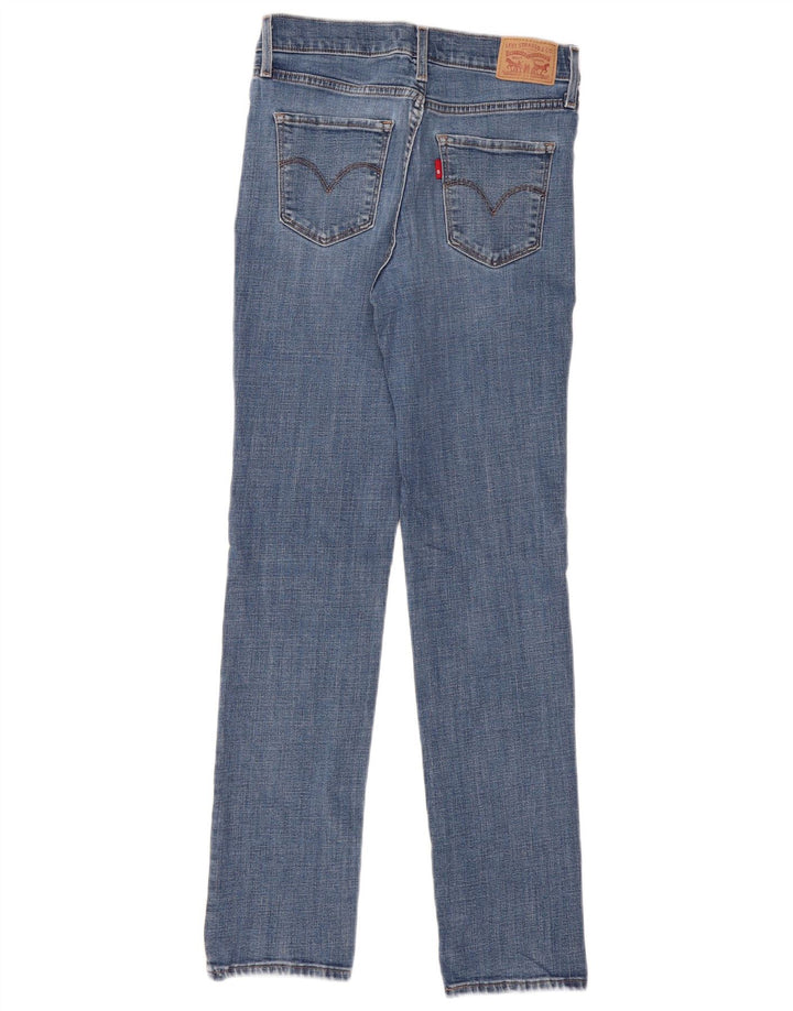 Levi's Donna 312 Shaping Slim Jeans W27 L30 Cotone Blu
