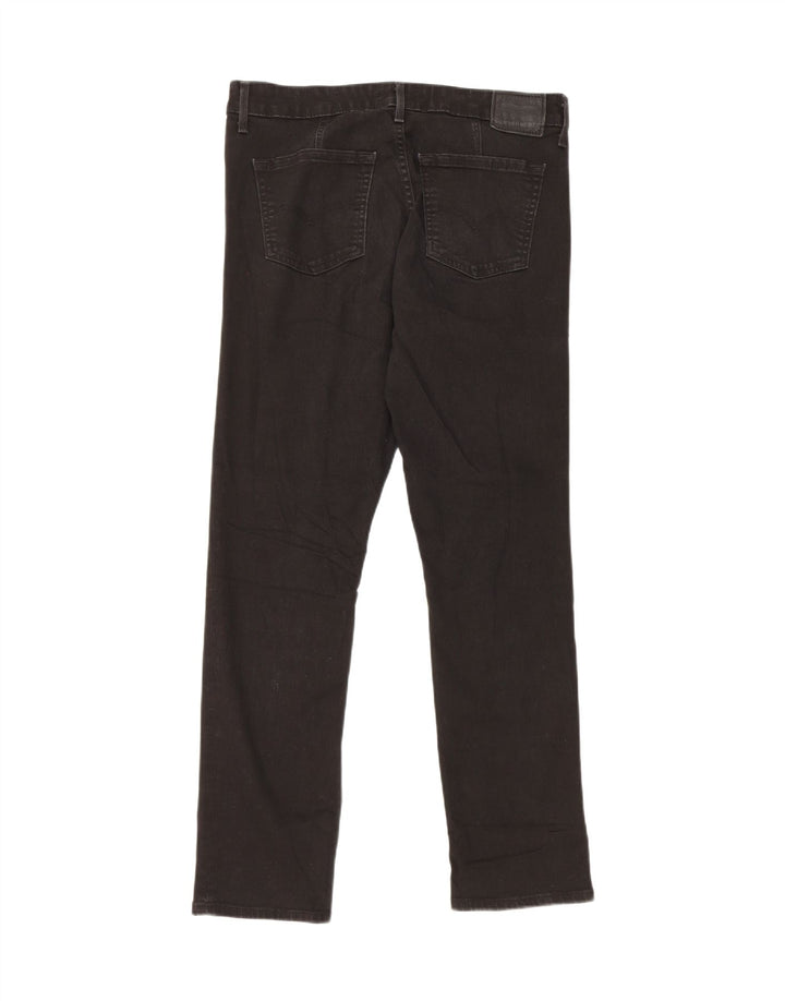 Jeans Levi's 712 Slim da donna W30 L30 cotone nero